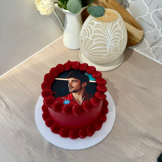Edible Image Retro Cake