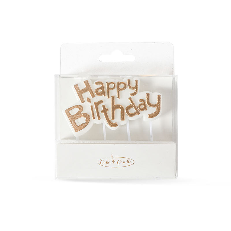 Happy Birthday Candle Plaque