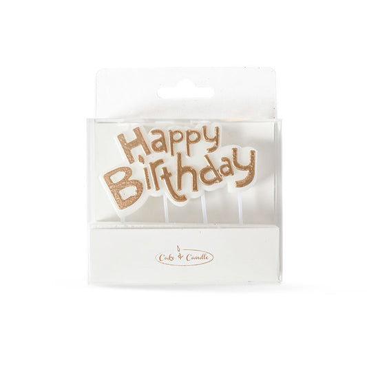 Happy Birthday Candle Plaque